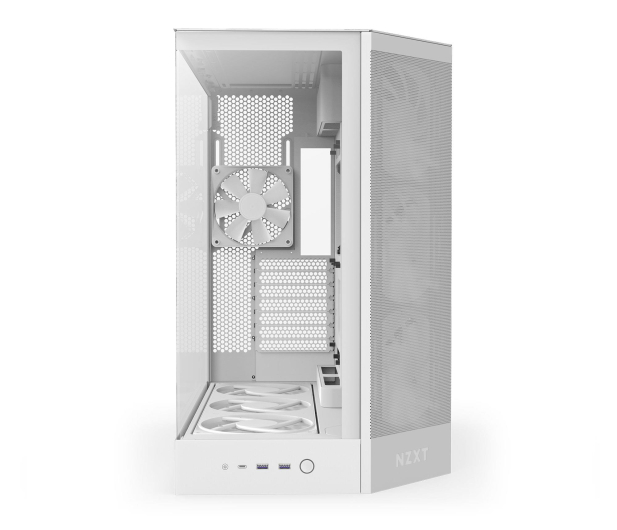 NZXT H9 FLOW RGB+ (2025) White CM-H92FW-P1 - 1347277 - zdjęcie 4